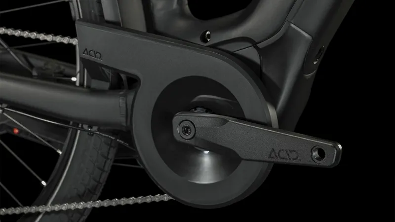 Cube Touring Hybrid Pro 625 Trekking Electric Bike in Black-5